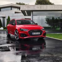 Audi RS4 Avant facelift has the same output but a more stylis exterior