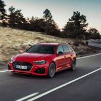 Audi RS4 Avant facelift has the same output but a more stylis exterior