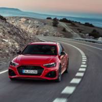 Audi RS4 Avant facelift has the same output but a more stylis exterior