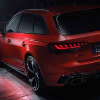 Audi RS4 Avant facelift has the same output but a more stylis exterior