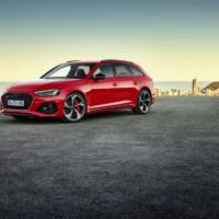 Audi RS4 Avant facelift has the same output but a more stylis exterior