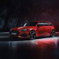 Audi RS4 Avant facelift has the same output but a more stylis exterior