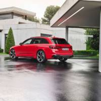 Audi RS4 Avant facelift has the same output but a more stylis exterior