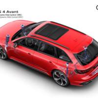 Audi RS4 Avant facelift has the same output but a more stylis exterior