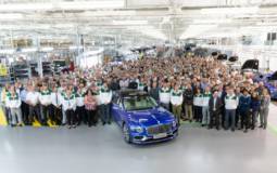 Bentley Continental Flying Spur enters production