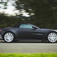 First teaser pictures of the upcoming Aston Martin Vantage Roadster