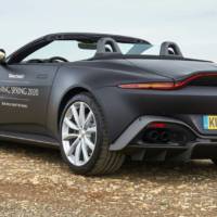 First teaser pictures of the upcoming Aston Martin Vantage Roadster