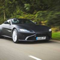 First teaser pictures of the upcoming Aston Martin Vantage Roadster