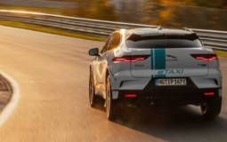 Jaguar I-Pace is the first electric SUV to tackle the Nurburgring as a Ring Taxi