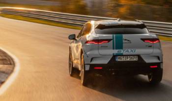 Jaguar I-Pace is the first electric SUV to tackle the Nurburgring as a Ring Taxi