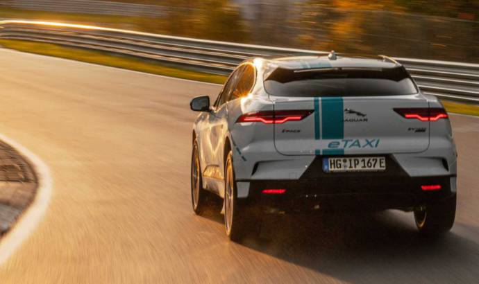 Jaguar I-Pace is the first electric SUV to tackle the Nurburgring as a Ring Taxi