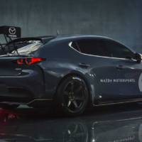 Mazda 3 TCR has 350 horsepower and a massive wing