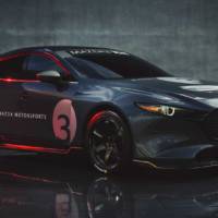 Mazda 3 TCR has 350 horsepower and a massive wing