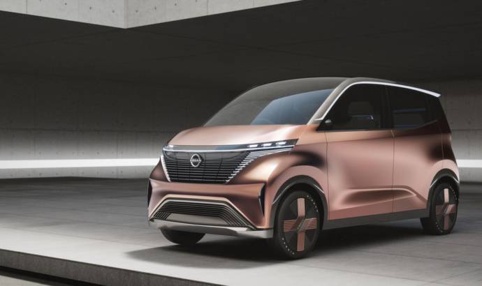 Nissan IMk concept hints at future electric cars