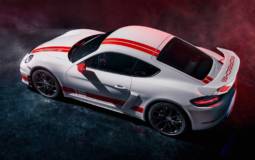 Porsche 718 Cayman GT4 Sports Cup Edition has some visual modifications