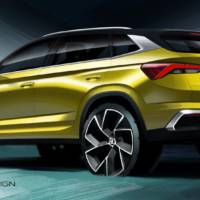 Skoda Kamiq GT first sketches