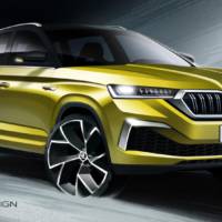 Skoda Kamiq GT first sketches