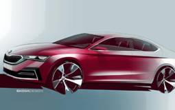 Skoda Octavia first sketches emerge