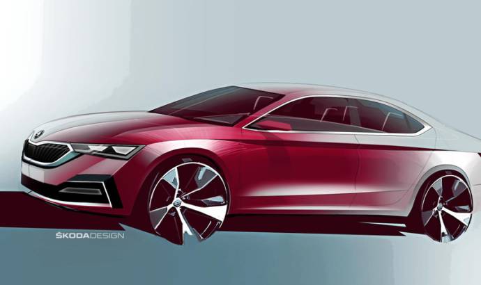 Skoda Octavia first sketches emerge