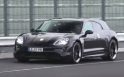 Spy-video. Porsche Taycan Cross Turismo caught around the Nurburgring