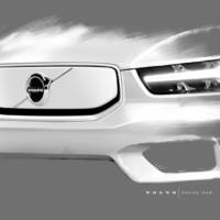 Volvo XC40 Electric - first teaser pictures