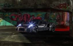 Maserati published the first camouflaged picture with a new model