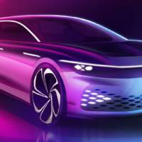 First teasers with the Volkswagen ID Space Vizzion Concept
