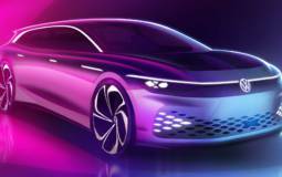 First teasers with the Volkswagen ID Space Vizzion Concept