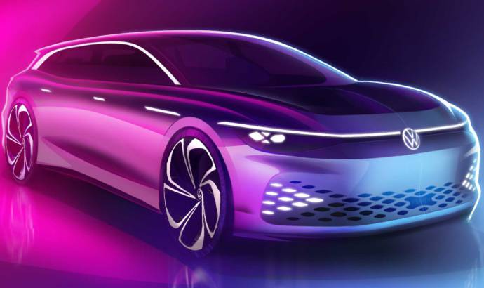 First teasers with the Volkswagen ID Space Vizzion Concept