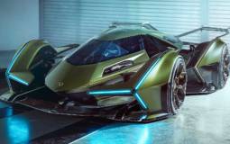 This is the virtual concept car Lamborghini Lambo V12 Vision Gran Turismo