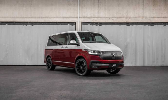 A couple of months ago, Volkswagen unveiled the updated Transporter portfolio. Now, the guys from ABT Sportsline have prepared some special tweaks. As you can imagine, the modifications are also done on exterior and under the hood. On the design side, the guys from the German tuning firm have decided to come with some interesting chromed accessories and with new 19 or 20 inch wheels. As you can imagine, the wheels are part of ABT line-up and are offered only in black. As you may have read, the Volkswagen Transporter is offered only with a 2.0 liter diesel engine. There are various variants of power, but the guys from ABT Sportsline are giving the push only for the most powerfull ones. The 2.0 TDI with 150 horsepower got the ABT Engine Control unit which raised the power to 180 horsepower and 295 pound-feet of torque (standard is 250 pound-feet of torque). The 200 horsepower version will also get the ABT Engine Control unit and it will deliver 230 horsepower and 361 pound-feet of torque, 29 pound-feet more.