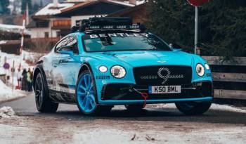 Bentley teases a rally Continental GT