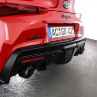 AC Schnitzer Toyota Supra rear exhaust