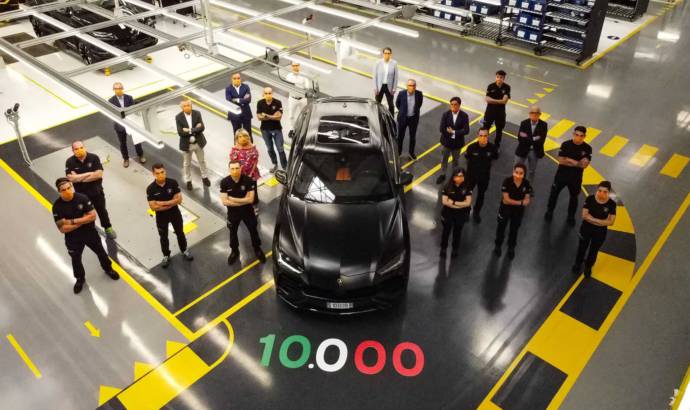 Lamborghini Urus milestone: 10.000 units built since 2018