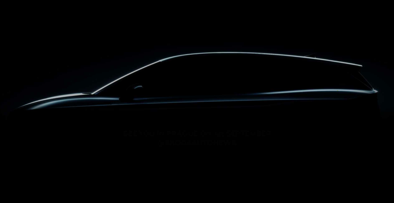 The first teaser of the 2021 Skoda Enyaq iV electric SUV