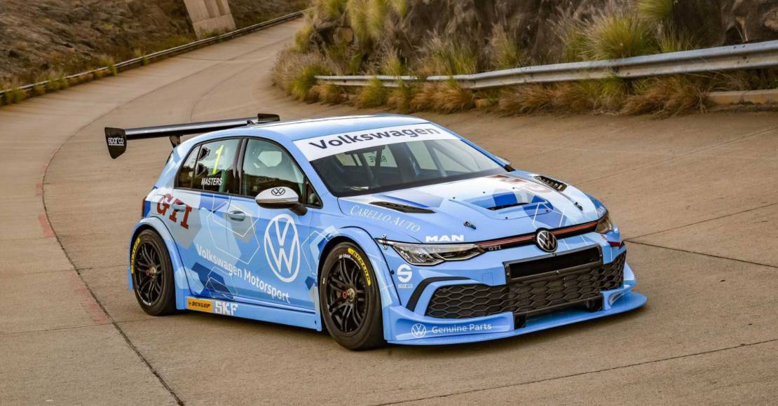Volkswagen Motorsport unveiled the Golf 8 GTI GTC race car for South