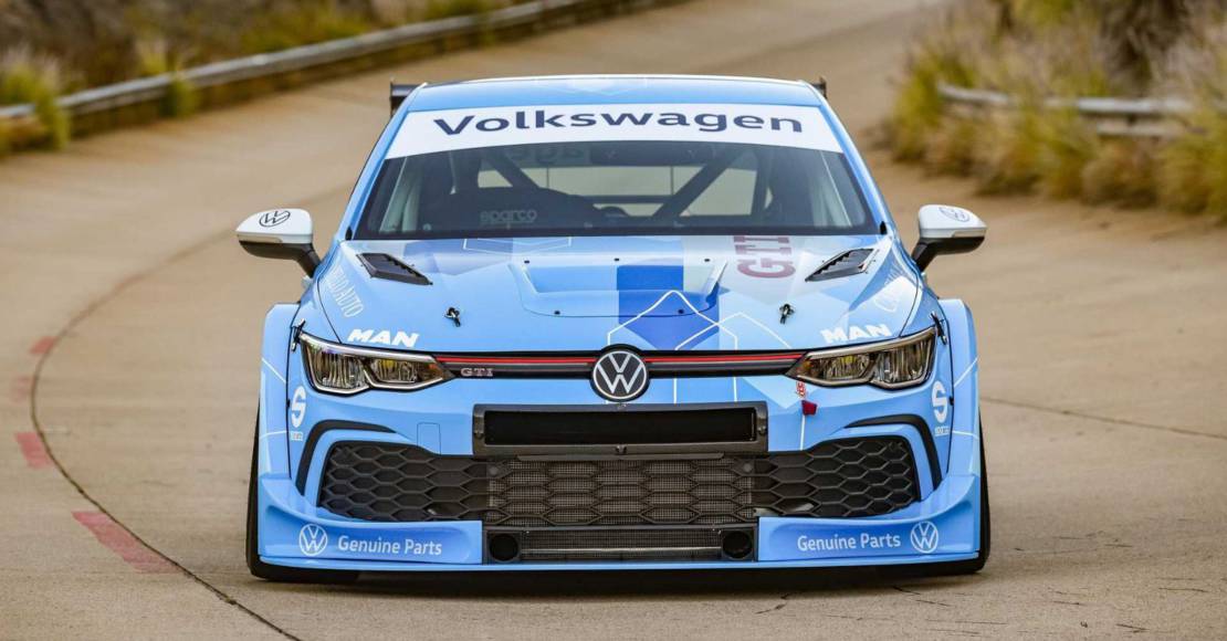 Volkswagen Motorsport unveiled the Golf 8 GTI GTC race car for South