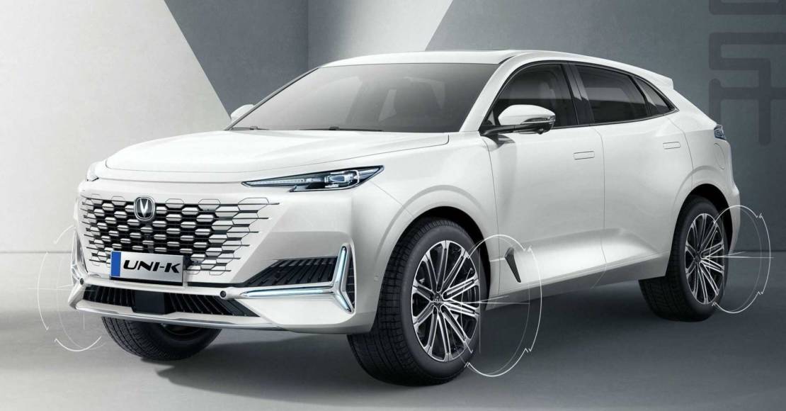 Машина changan unik